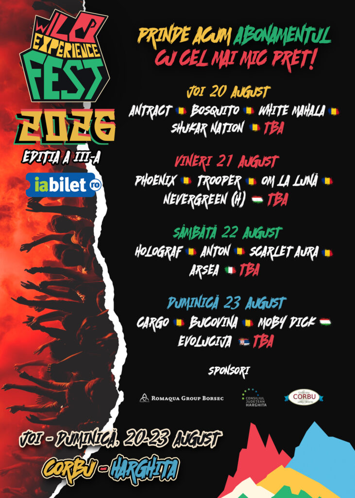 Line Up Wild Experience Fest